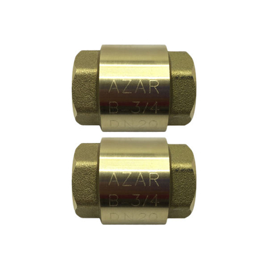شیر یکطرفه آذر مدل YEK-P-34-2 بسته 2 عددی