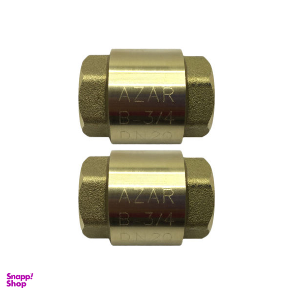 شیر یکطرفه آذر مدل YEK-P-34-2 بسته 2 عددی