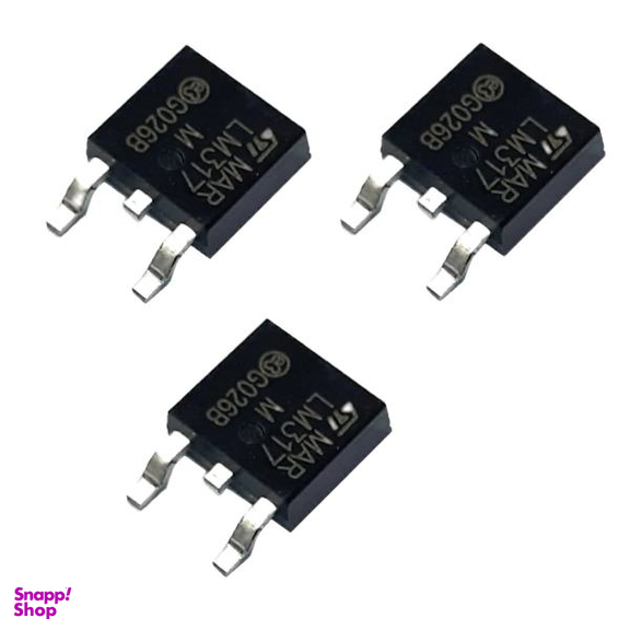 رگولاتور ولتاژ اس تی مدل LM317 M بسته 3 عددی