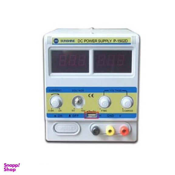 منبع تغذیه 15 ولت 2آمپر سانشاین مدل P-1502D