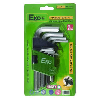 مجموعه 9 عددی آچار آلن اکو مدل EHK-2009