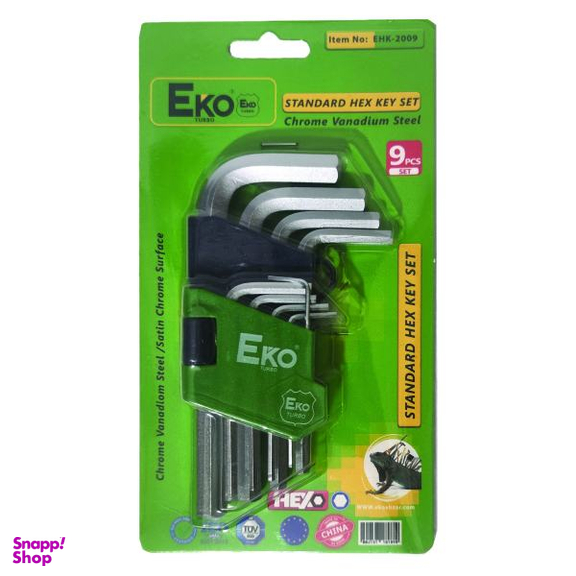 مجموعه 9 عددی آچار آلن اکو مدل EHK-2009