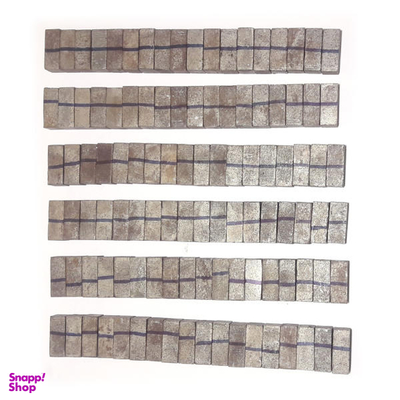 سگمنت برش سنگ تراورتن نوین کات مدل TM-160 بسته 108 عددی