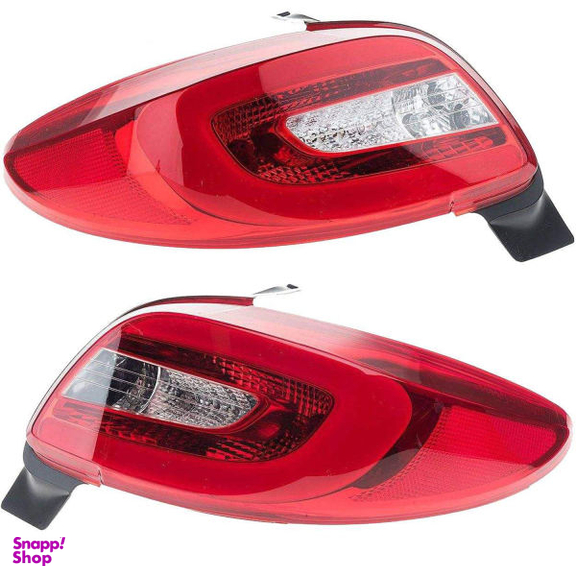 چراغ خطر عقب صنعت مدرن کد NEW LR 2021 بسته 2 عددی