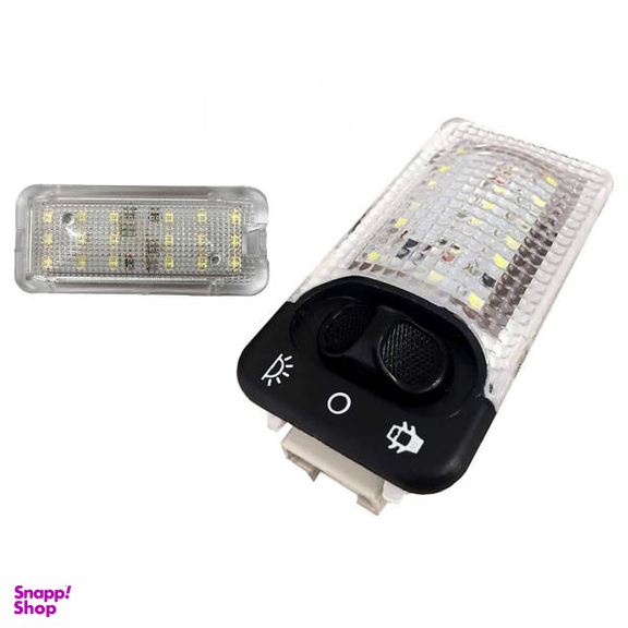 چراغ سقف و صندوق خودرو تک لایت مدل AM 5964 مناسب برای سمند مجموعه 2 عددی