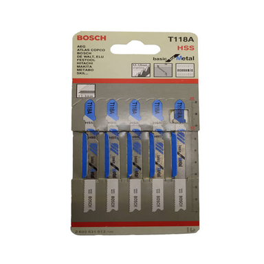 تیغ اره آهن بر بوش مدل T118A بسته 5 عددی