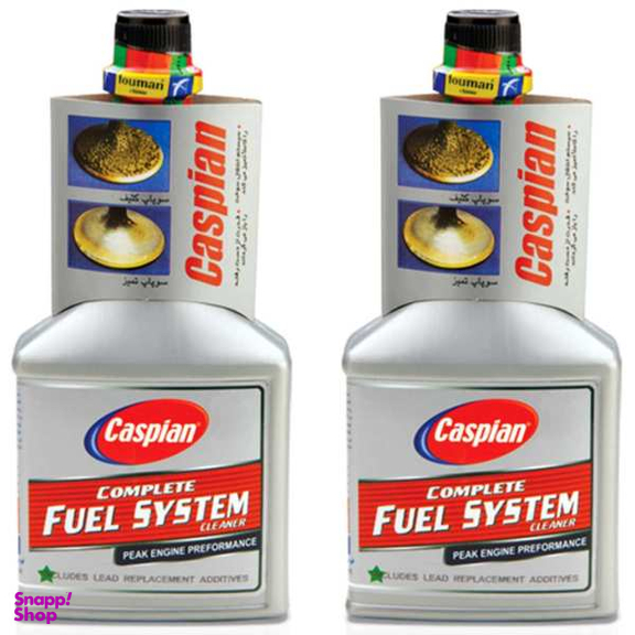 تمیز کننده کاربراتور و انژکتور کاسپین حجم 400 میلی لیتر بسته 2 عددی