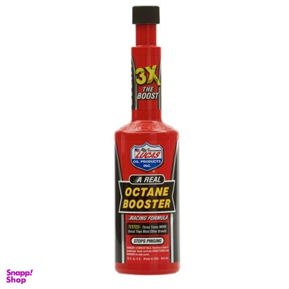 مکمل سوخت لوکاس مدل Octane Booster حجم 444 میلی لیتر