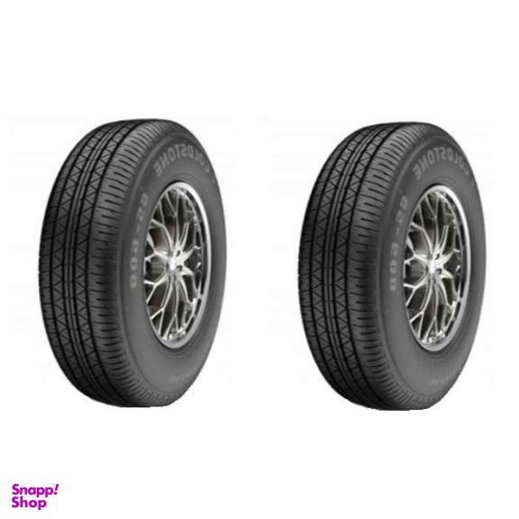 لاستیک خودرو گلدستون مدل GS600 سایز 165/80R13 - دو حلقه