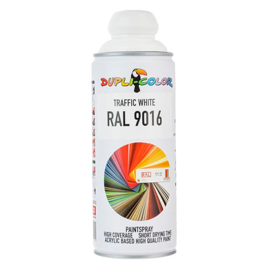 اسپری دوپلی کالر (Dupli Color) مدل Ral 9016 رنگ سفید حجم 400 میلی لیتر