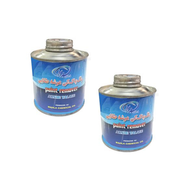 رنگ پاک کن عرشه طلایی مدل 500 حجم 0.5 لیتر مجموعه 2 عددی