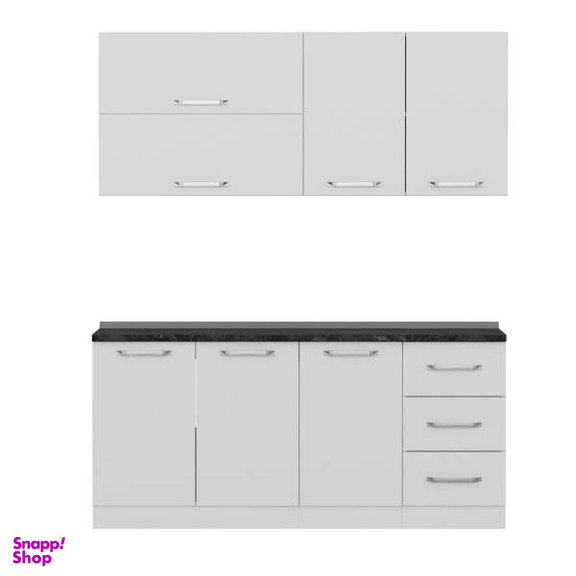 کابینت آشپزخانه مدل B-1 Minar 180 مجموعه دو عددی