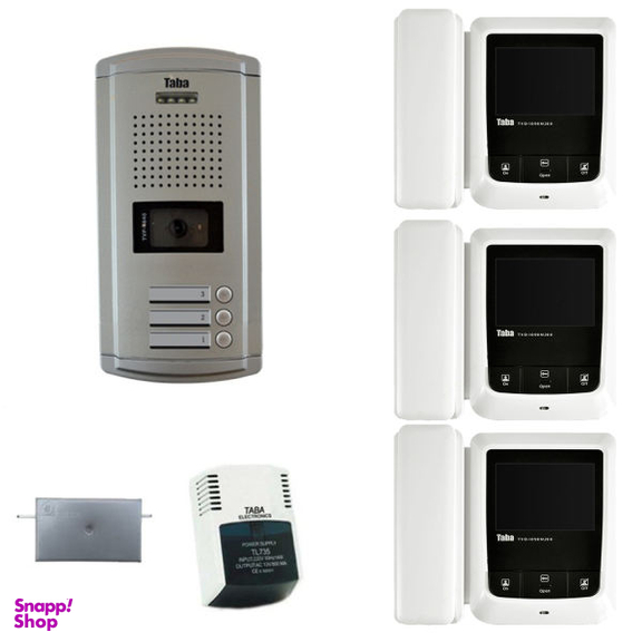 دربازکن تصویری تابا مدل 1090VS3 مجموعه 6 عددی