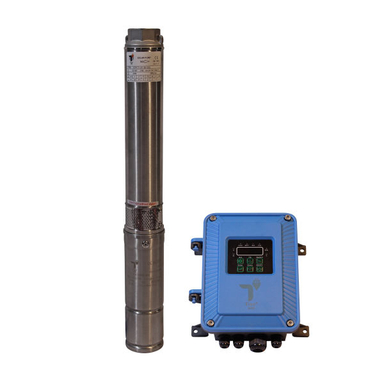 پمپ آب تیسو مدل خورشیدی شناور کد 100-1500w به همراه اینورتر پمپ آب