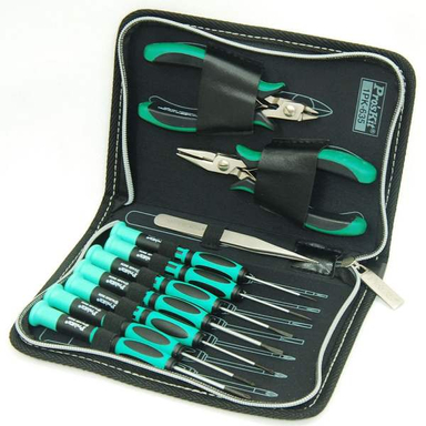 مجموعه 10 عددی ابزار پروسکیت مدل 1pk-635