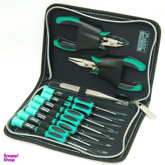مجموعه 10 عددی ابزار پروسکیت مدل 1pk-635