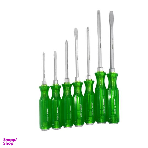 مجموعه 7 عددی پیچ گوشتی سیلور مدل GTH01B1