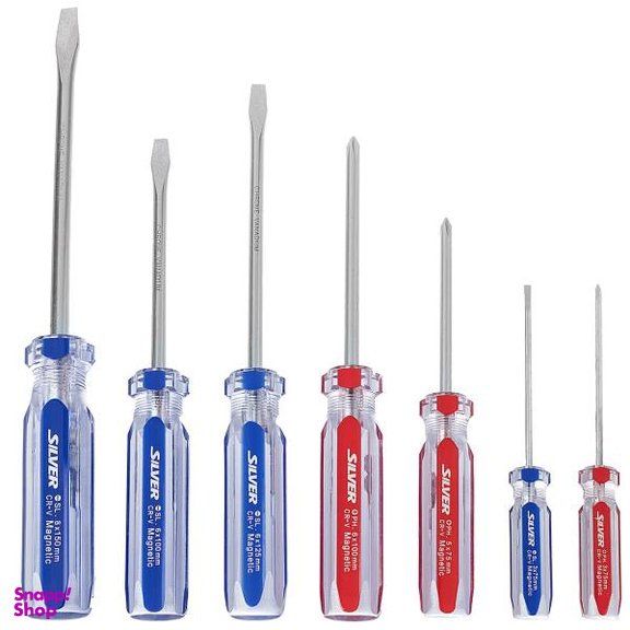 مجموعه 7 عددی پیچ گوشتی سیلور مدل GTH01B20