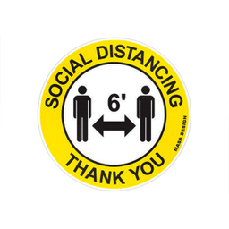 برچسب ایمنی ماسا دیزاین طرح فاصله گذاری اجتماعی مدل CV008