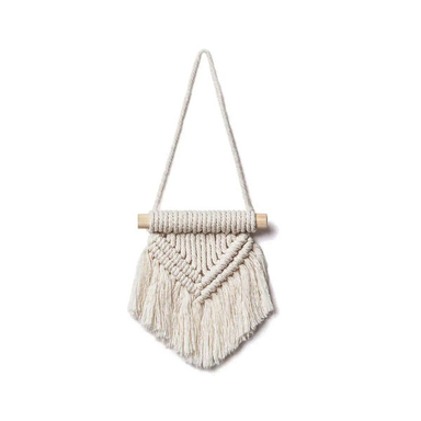 آویز تزیینی خودرو طرح مکرومه کد CH004