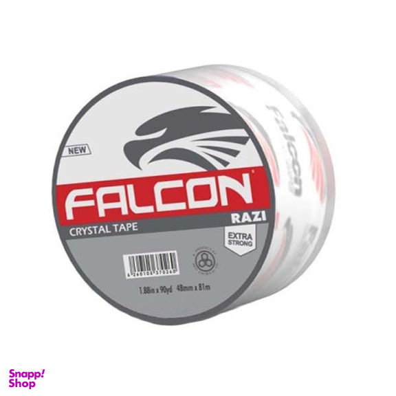 چسب پهن رازی (Razi) مدل فالکون عرض 4.8 سانتیمتر مجموعه 6 عددی