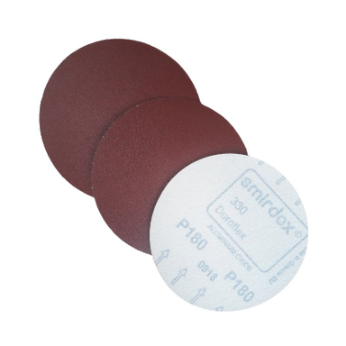 سنباده پشت کرکی اسمیردکس (Smirdex) مدل P180 زبری 180 مجموعه 3 عددی