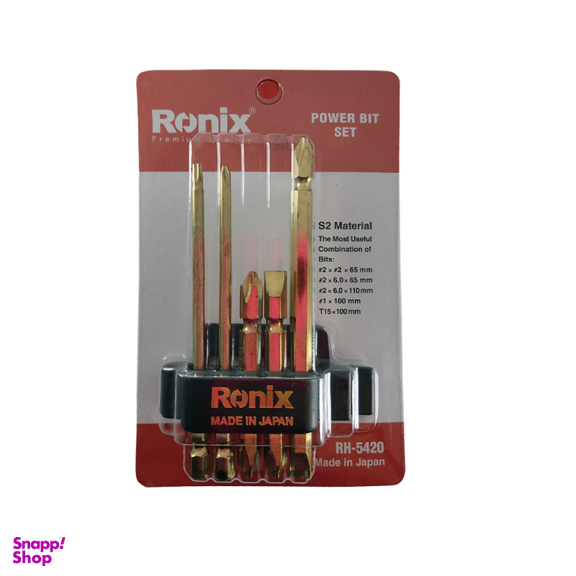 سری پیچ گوشتی رونیکس مدل 5420 مجموعه 5 عددی