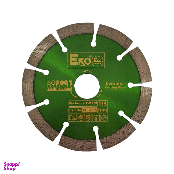 صفحه سرامیک بر اکو کد 002 سایز 115 میلی متر