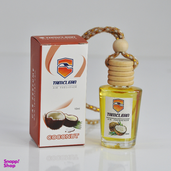 خوشبوکننده خودرو تام کلین (Tamclean) مدل Coconut حجم 10 میلی لیتر