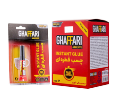 چسب قطره‌ای غفاری (Ghaffari) کد G114 حجم 3 میلی لیتر