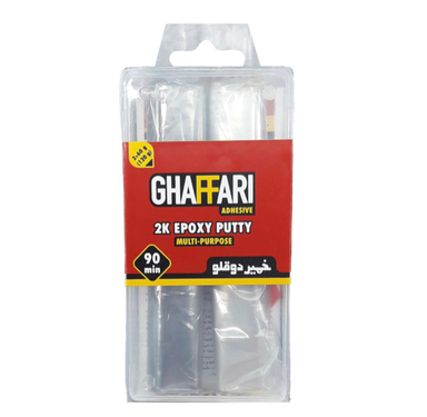 خمیر دوقلو غفاری (Ghaffari) مدل 2k Epoxy Putty وزن 120 گرم