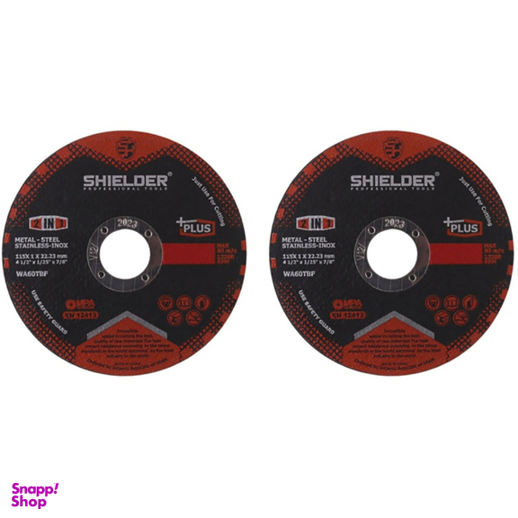 صفحه سنگ برش مینی شیلدر مدل SH1153-2 بسته 2 عددی