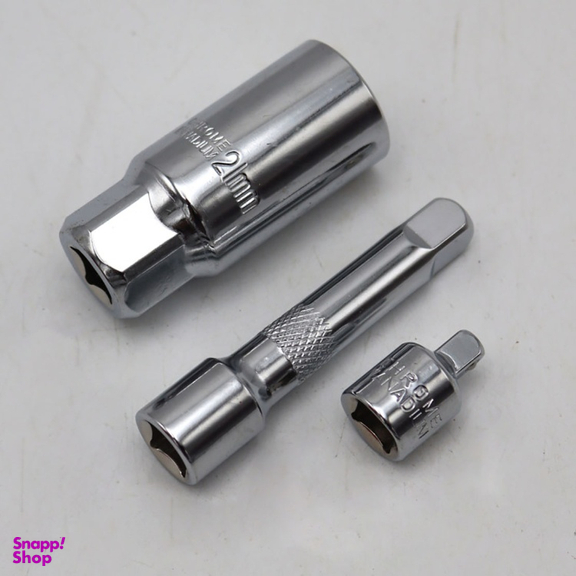 جعبه بکس مدل گوریلا کد YP-1/4-3/8INCH سایز 5-21 میلیمتر مجموعه 40 عددی