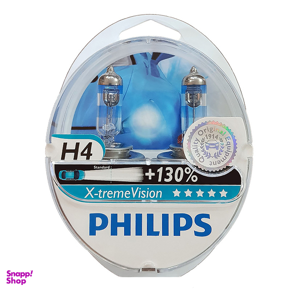 لامپ خودرو فیلیپس مدل H4 X-treme Vision بسته 2 عددی