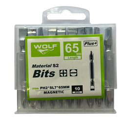 سری پیچ گوشتی ولف (Wolf) مدل PH2-SL6 بسته 10 عددی