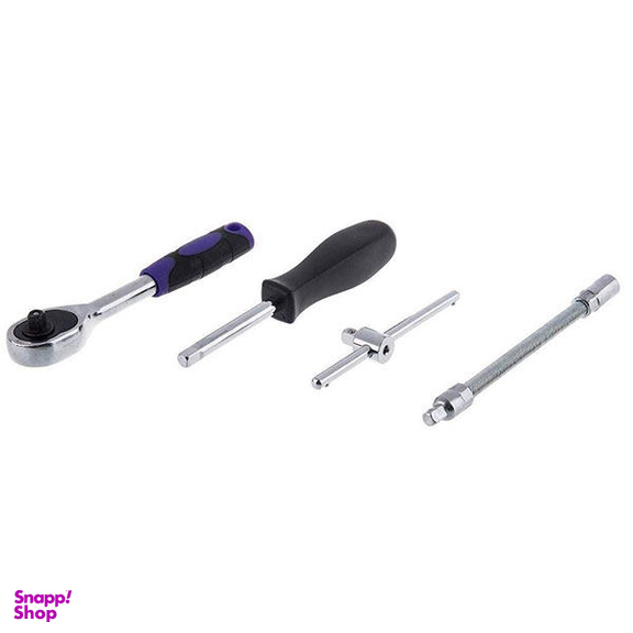 آچار و سری بکس اسرانوی مدل DI-SR.1446 سایز 1.4 اینچ مجموعه 46 عددی
