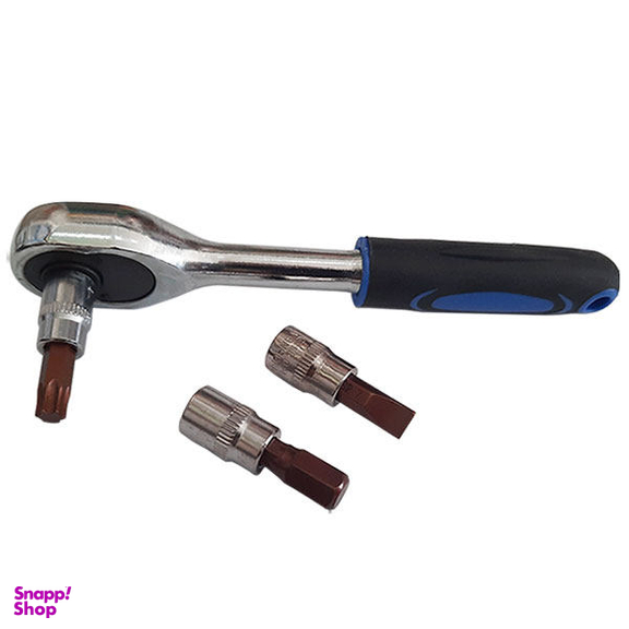 آچار و سری بکس اسرانوی مدل DI-SR.1446 سایز 1.4 اینچ مجموعه 46 عددی