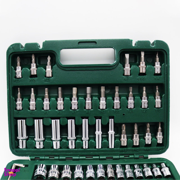 مجموعه 53 عددی آچار و سری بکس و پیچ گوشتی اسرانوی (Srunv) مدل YPS-053