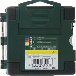 مجموعه 28 عددی سری بکس و پیچ گوشتی بوش (Bosch) مدل 2607017331