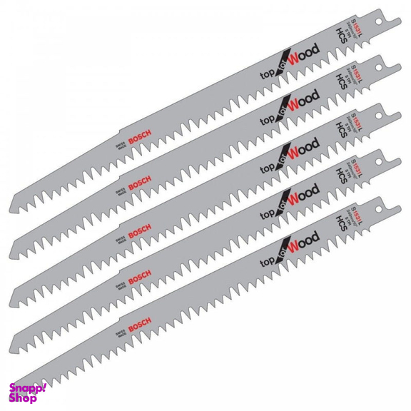 تیغ اره افقی بر بوش مدل S1531L کد 2608650676 مجموعه 5 عددی