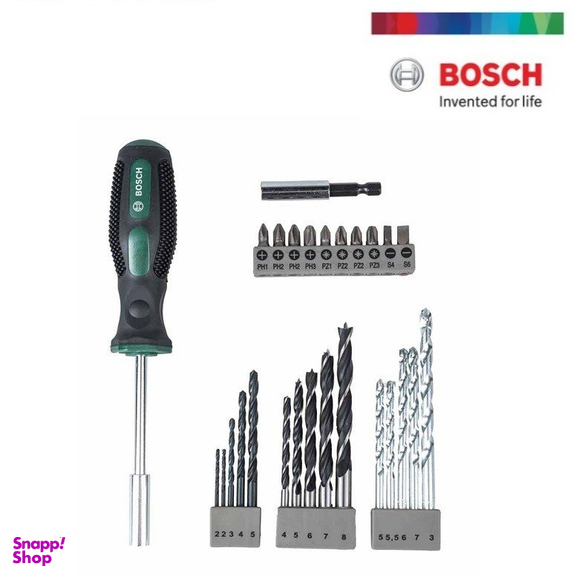 مجموعه 27 عددی سر پیچ گوشتی و مته بوش (Bosch) مدل 2607017201