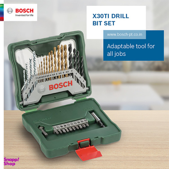 مجموعه 30 عددی سری پیچ گوشتی و مته بوش (Bosch) مدل 2607019324