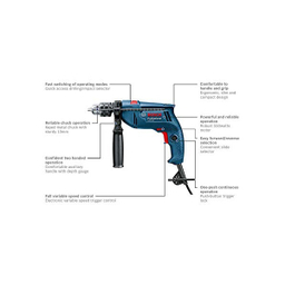 دریل چکشی بوش (Bosch) مدل GSB-550