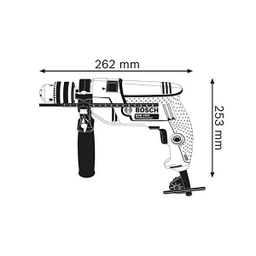 دریل چکشی بوش (Bosch) مدل GSB-550