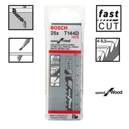 تیغه اره عمود بر بوش مدل T144 D Hcs Speed For Wood