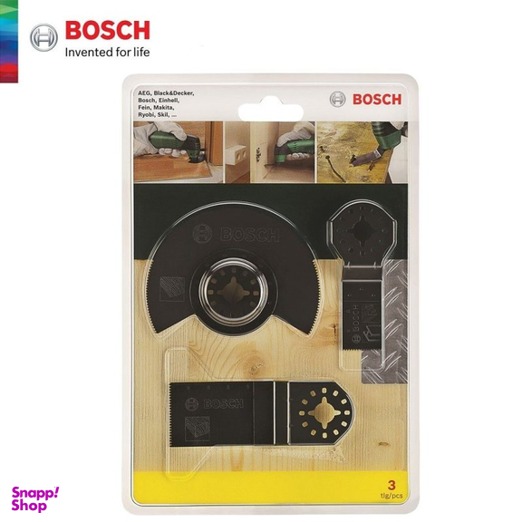 تیغه ابزار همه کاره بوش (Bosch) مدل 2607017323 مجموعه 3 عددی