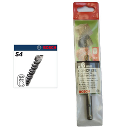مته چهار شیار بوش (Bosch) مدل 2609251359 سایز 6 میلی متر