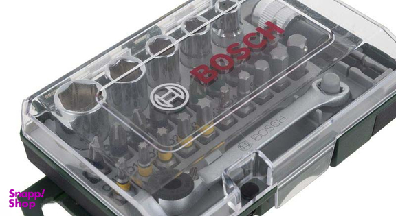 مجموعه 27 عددی سری بکس و پیچ گوشتی بوش (Bosch) مدل 2607017160