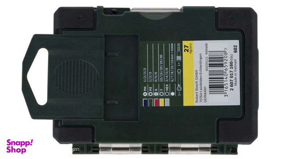 مجموعه 27 عددی سری بکس و پیچ گوشتی بوش (Bosch) مدل 2607017160