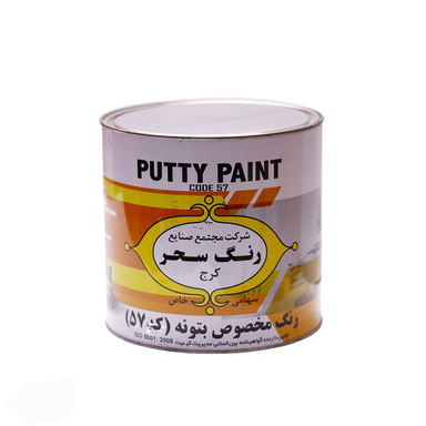 رنگ روغنی رنگ سحر کد 57 حجم 4000 میلی لیتر